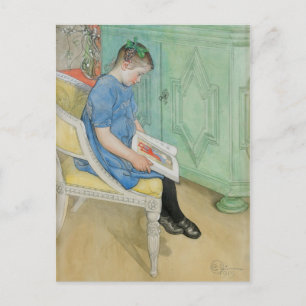 Carl Larsson - Anna-Johanna Postcard