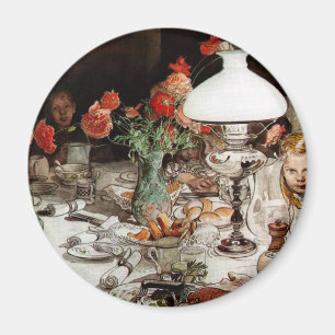 Carl Larsson - Around the Lamp Magnet