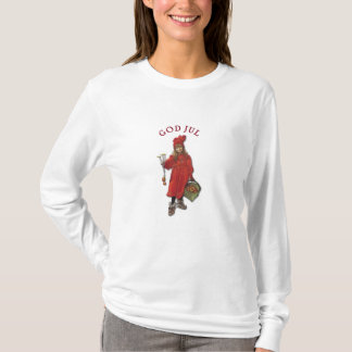 Carl Larsson: Brita as Iduna Says God Jul T-Shirt