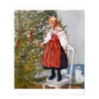 Carl Larsson Christmas Tree Poster Fine Art Print