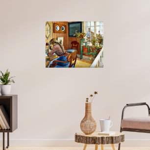 Carl Larsson — Correspondence Poster