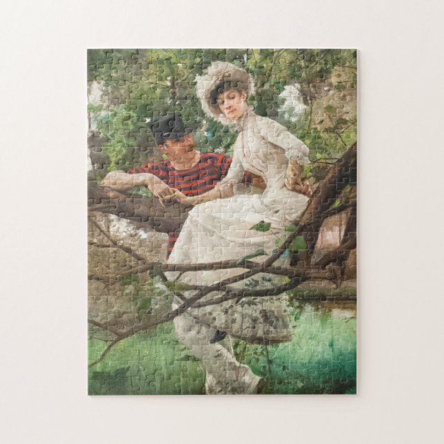 Carl Larsson - Idyll Jigsaw Puzzle (Vertical)
