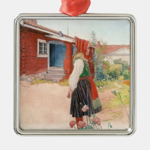 Carl Larsson  The Falun Home Metal Ornament
