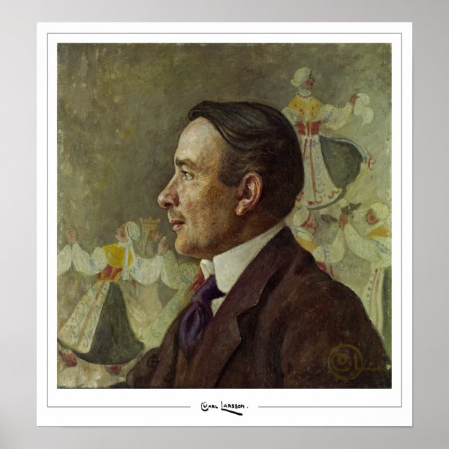 Carl Larsson Zedign Art Poster #1 (Front)
