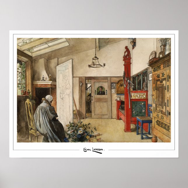 Carl Larsson Zedign Art Poster #290 (Front)