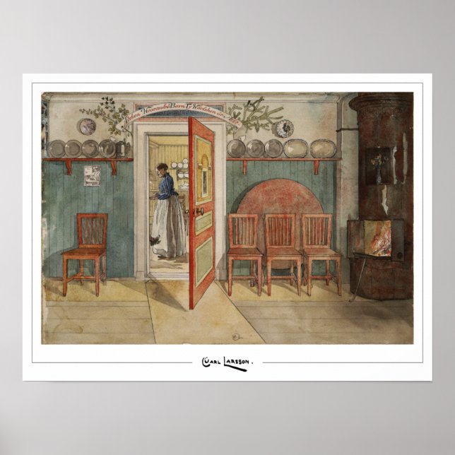 Carl Larsson Zedign Art Poster #330 (Front)