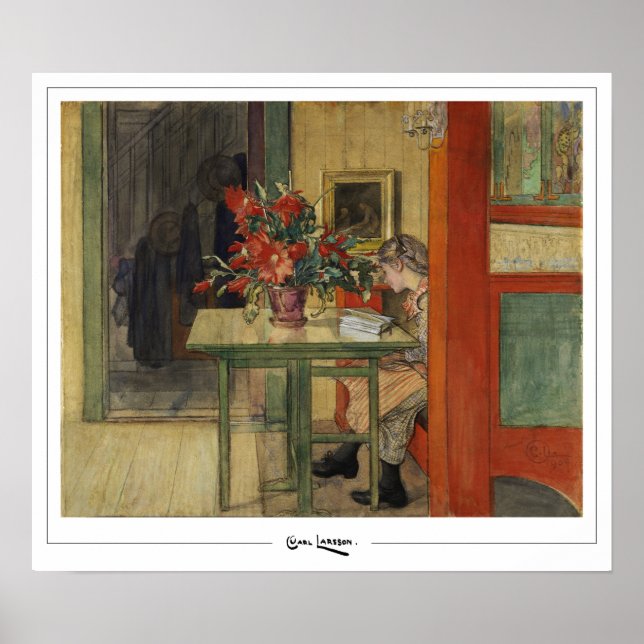 Carl Larsson Zedign Art Poster #5 (Front)