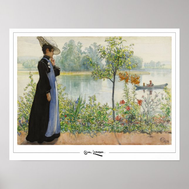 Carl Larsson Zedign Art Poster #77 (Front)