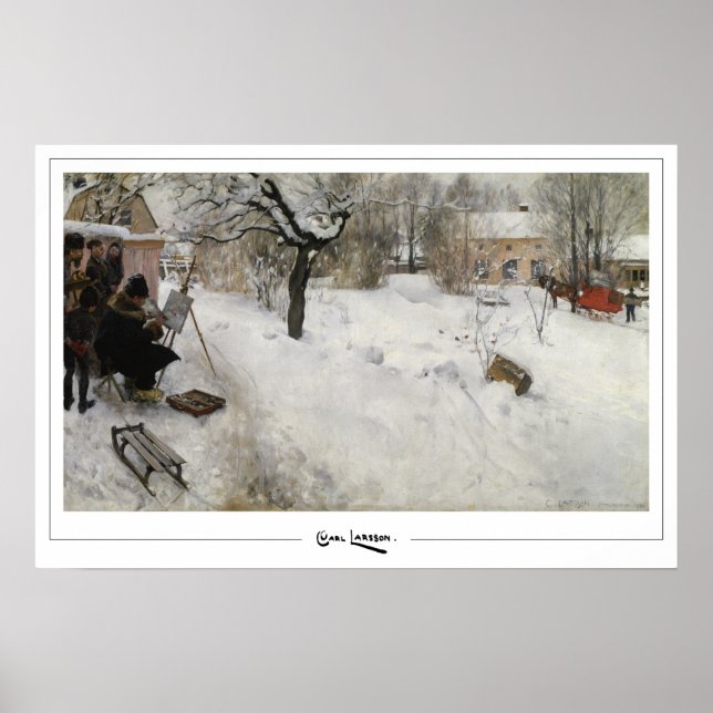 Carl Larsson Zedign Art Poster #88 (Front)