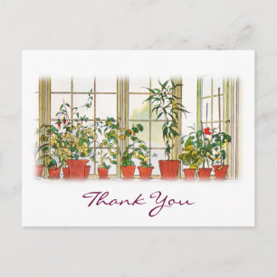 Carl Larsson's Thank You Postcard