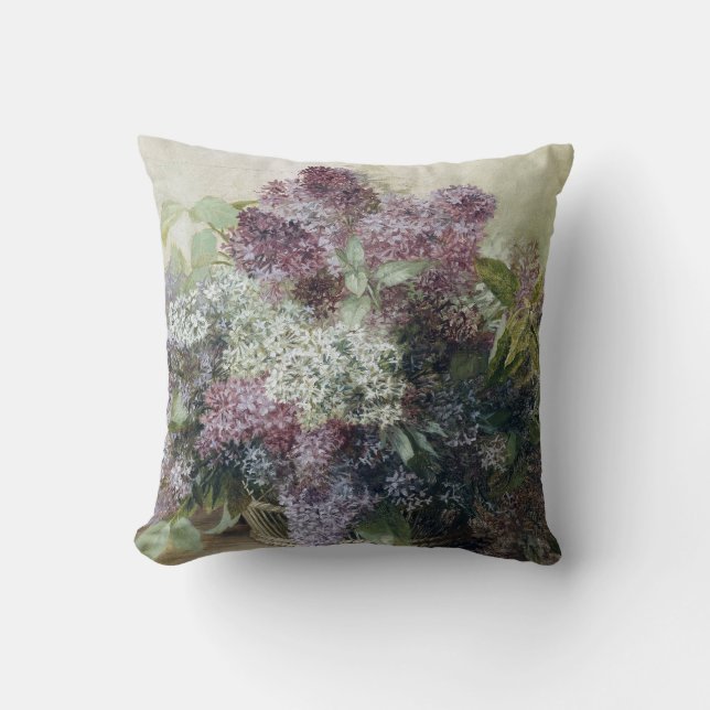 Carl Massmann Basket with Lilac Cushion (Front)