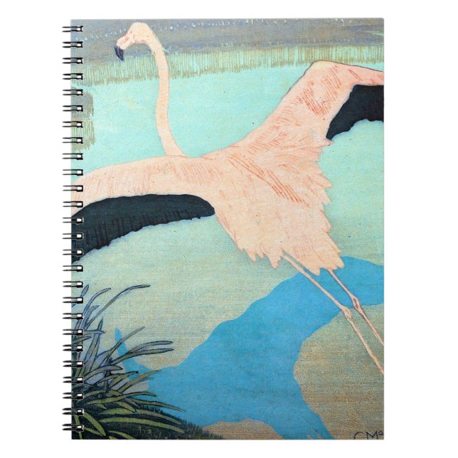 Carl Moser Flamingo Notebook (Front)