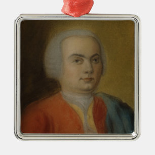 Carl Philipp Emanuel Bach, c.1733 Metal Tree Decoration