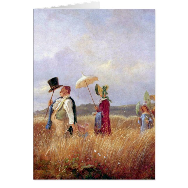 Carl Spitzweg - The Sunday Walk (Front)