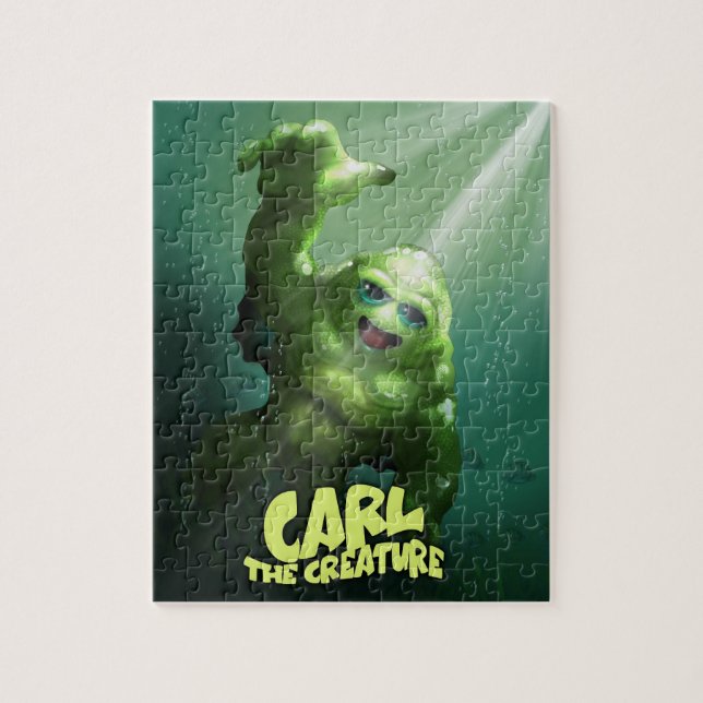 Carl the Creature at the Movies  Jigsaw Puzzle (Vertical)