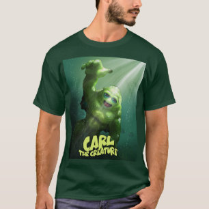 Carl the Creature at the Movies T-Shirt
