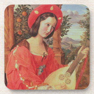 Carla Bianca von Quandt, c.1820 (oil on canvas) Coaster