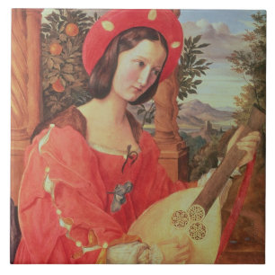 Carla Bianca von Quandt, c.1820 (oil on canvas) Tile