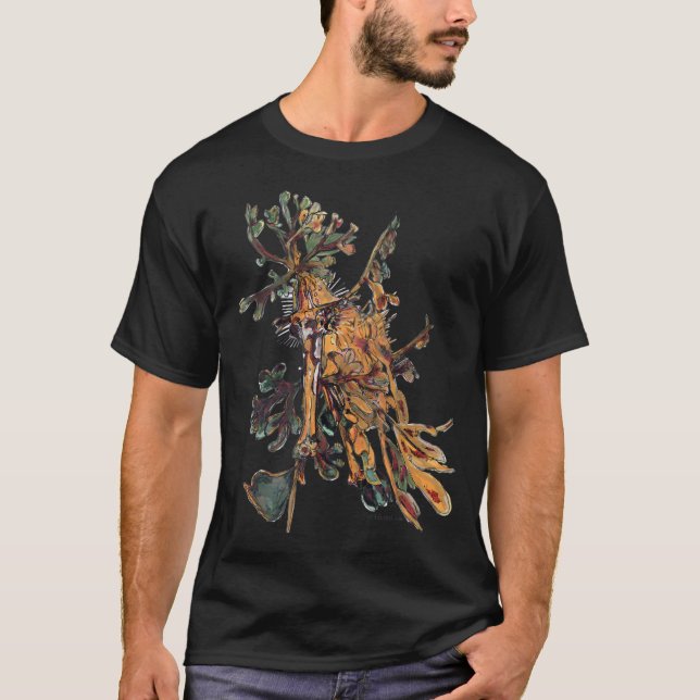 Carlee The Leafy Seadragon T-Shirt (Front)