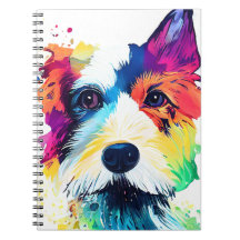 Carlin Dog Wild Nature Animal Color Art Painting