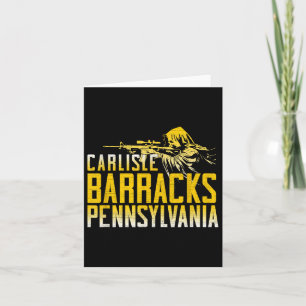 Carlisle Barracks Home Of The U.s. A.r.m.y War Col Card