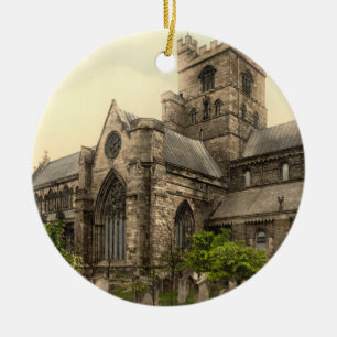 Carlisle Cathedral, Cumbria, England Ceramic Tree Decoration