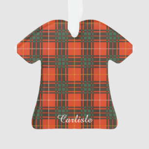 Carlisle clan Plaid Scottish kilt tartan Ornament