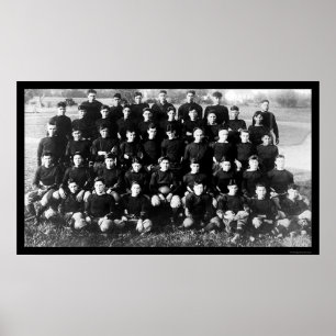 Carlisle School Football Squad 1914 Poster