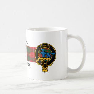 Carlisle Scottish Crest and Tartan mug