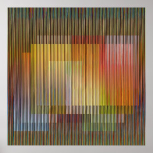 Carlos Cruz Diez -  high carlos cruz resolution 2h Poster