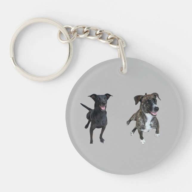 Carlos dogs key ring (Front)