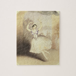 Carlotta Grisi (1819-99) in the Ballet of the Peri Jigsaw Puzzle