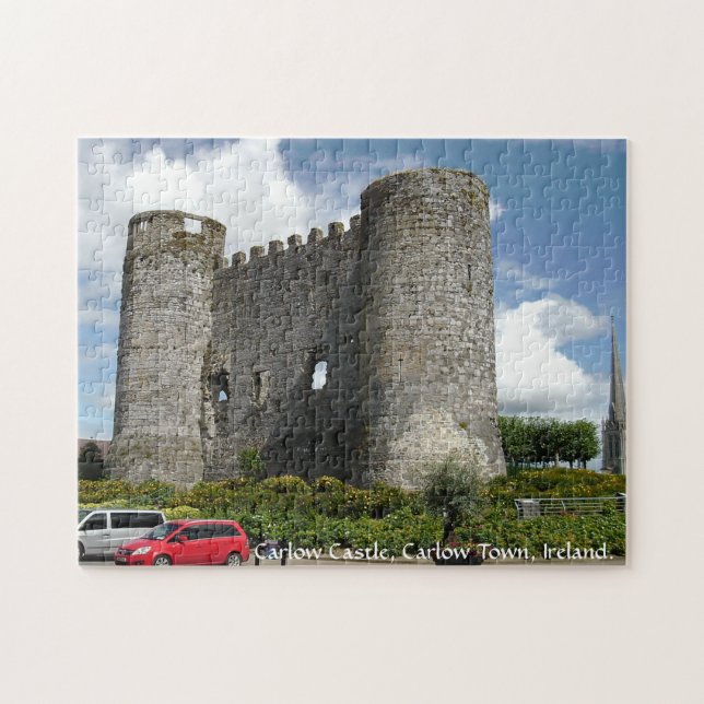 Carlow Castle ruins, Carlow town, Ireland Jigsaw Puzzle (Horizontal)
