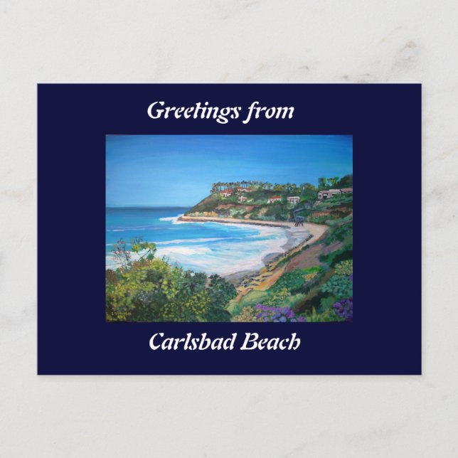 Carlsbad Beach - Postcard (Front)