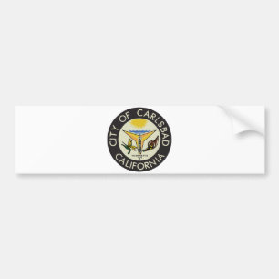 Carlsbad (California) City Seal Bumper Sticker