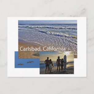Carlsbad California Postcard