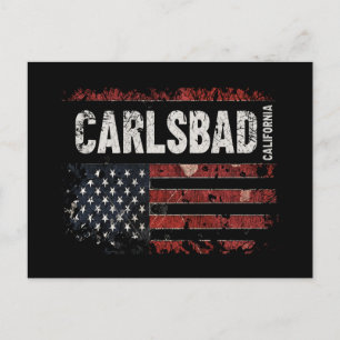 Carlsbad California Postcard