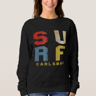 Carlsbad California Shirt Retro Vintage Surfing Te