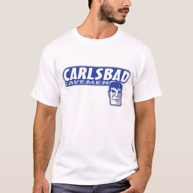 Carlsbad Cavemen Basic T-Shirt (Front)
