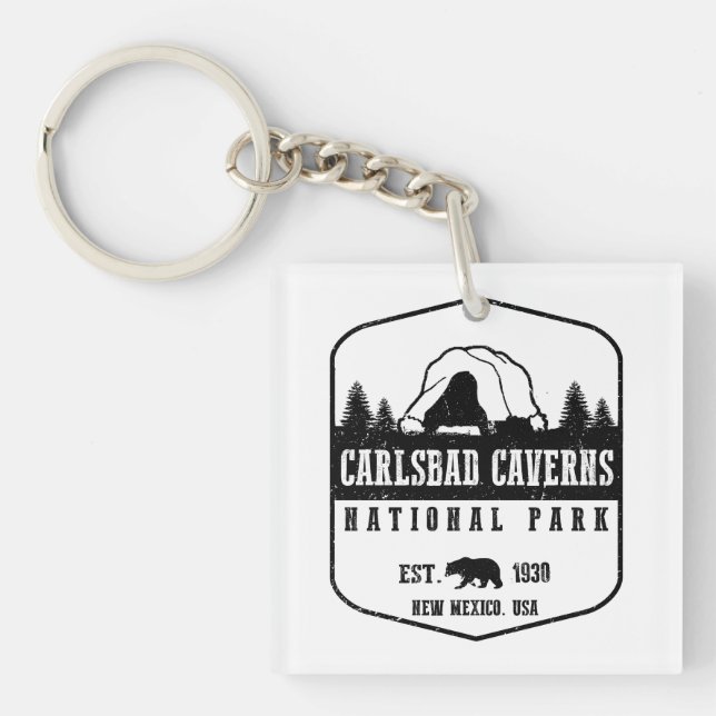 Carlsbad Caverns National Park Key Ring (Front)