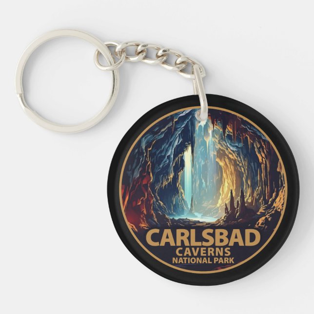 Carlsbad Caverns National Park Key Ring (Front)