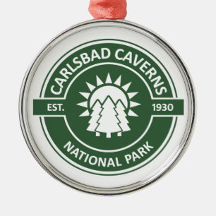 Carlsbad Caverns National Park Metal Ornament