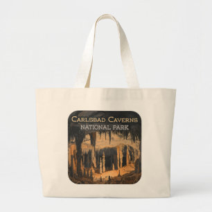 Carlsbad Caverns National Park New Mexico Large Tote Bag