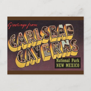 Carlsbad Caverns National Park Postcard