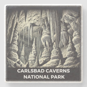 Carlsbad Caverns National Park Stone Coaster