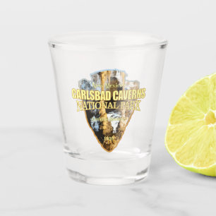 Carlsbad Caverns NP (arrowhead) Shot Glass