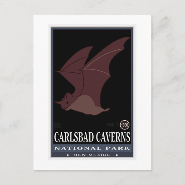 Carlsbad Caverns Postcard (Front)