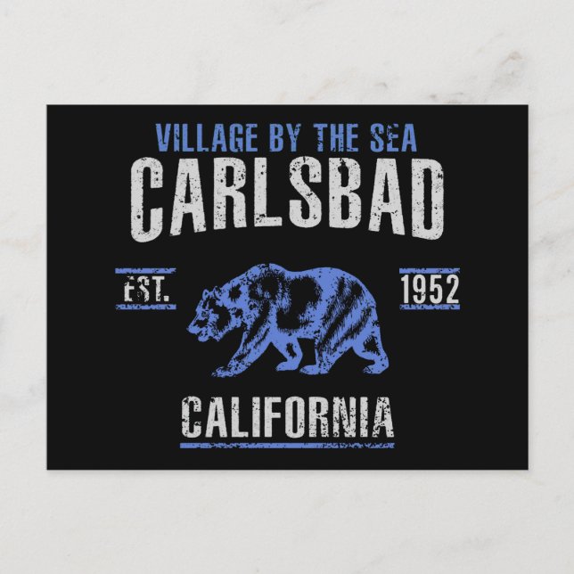 Carlsbad Postcard (Front)