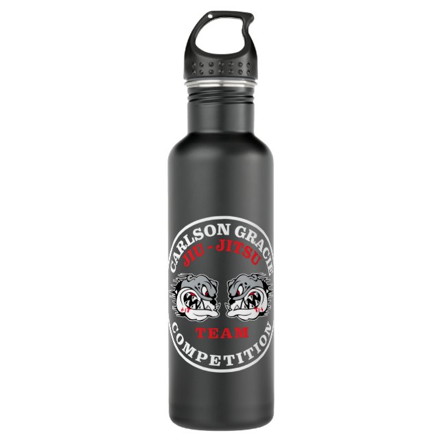 Carlson Gracie Team Logo Competition Classic T-Shi 710 Ml Water Bottle (Front)