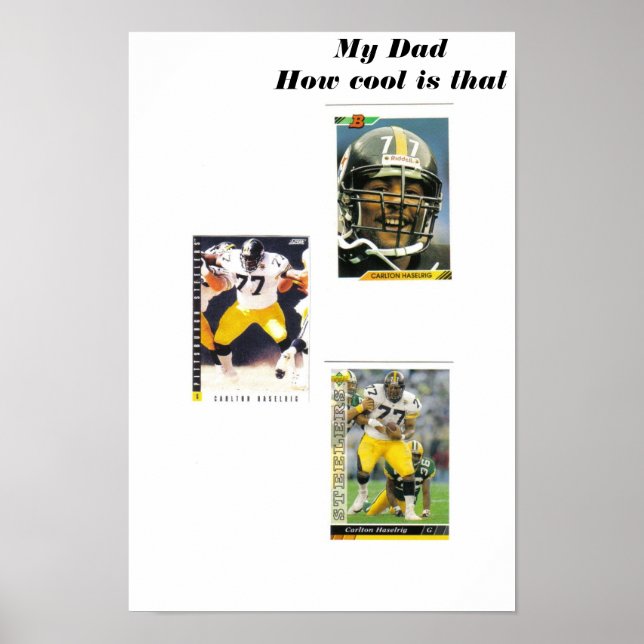 Carlton Haselrig #77 Poster (Front)